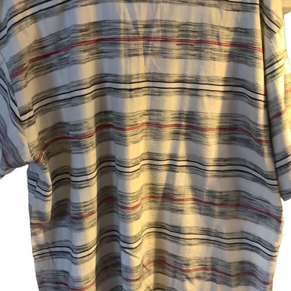 Pre Owned Men’s Descente Short Sleeve Polo Egyptian Cotton Sz Lg Casual Comfort - Picture 6 of 13